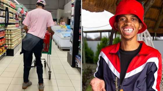 Comedian William Last gives Mzansi the giggles after doing Umlando dance challenge in grocery store