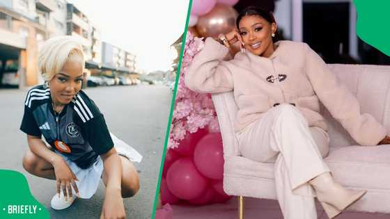 Zee Nxumalo addresses viral Thembi Seete incident, SA unconvinced: "Don't try us"