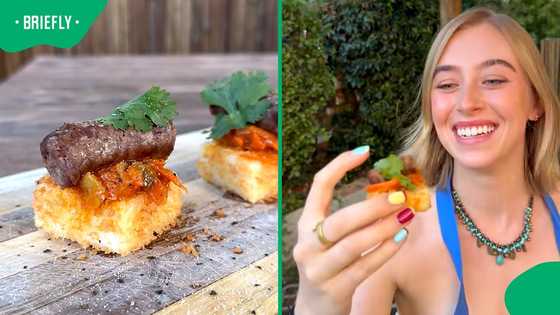 “South African sushi”: TikToker’s deep-fried pap recipe has Mzansi at each other’s throats