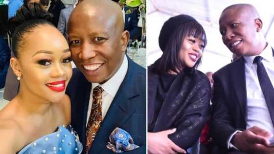 Celebrating true love: 4 Times Julius Malema proved to be a loving hubby to Mantwa Matlala