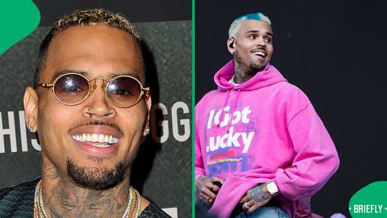 Chris Brown spotted leaving Paris hotel, Peeps confused: “What does one even do with six women? "