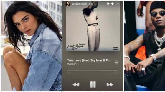 International celebs vibe to Wizkid as Kendall Jenner listens to song from 'Made in Lagos'