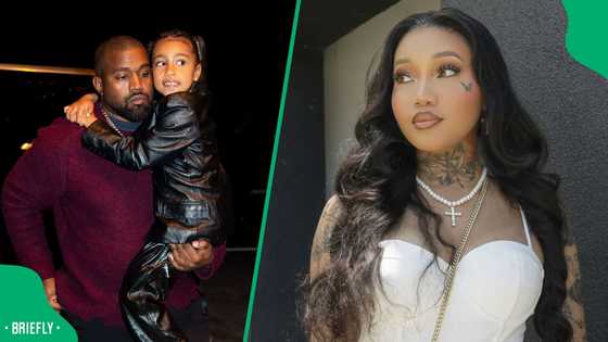 Kanye West's daughter North West likened to Shamiso Mosaka: "I thought this was Shamiso"