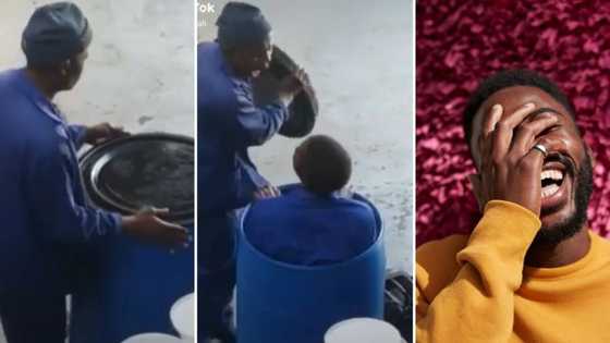 Man gets the fright of his life at work in hilarious video: “He deserves a day off after this”