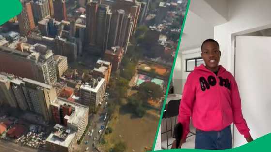 Man explores Vodcamon tower in TikTok video, South Africa impressed by inside of Ponte City Tower