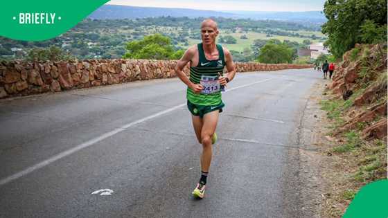 Comrades Marathon winner George Kusche laughs off soiling himself: ‘It wasn’t nice’