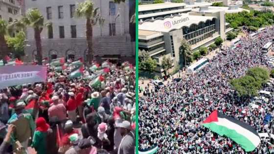 Cape Town residents march against Palestine attacks, call for closure of Israeli embassy