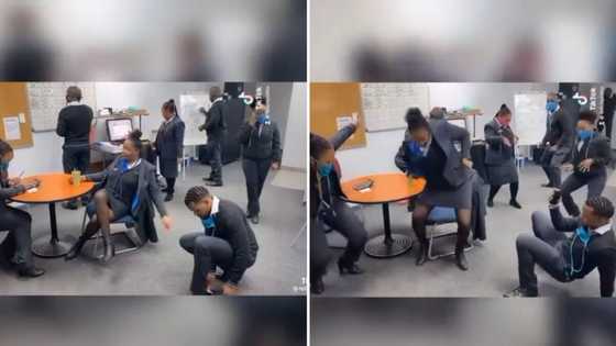 FNB staff break into fire dance in lit video, Mzansi watches in amazement: "Prepare for an offline weekend"