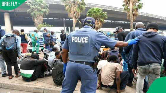 SAPS explains forced removal of immigrants outside Durban Central Police Station