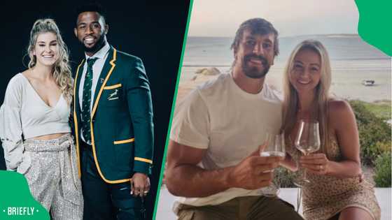Siya and Rachel Kolisi react as Etzebeth celebrates wife Anlia on her birthday