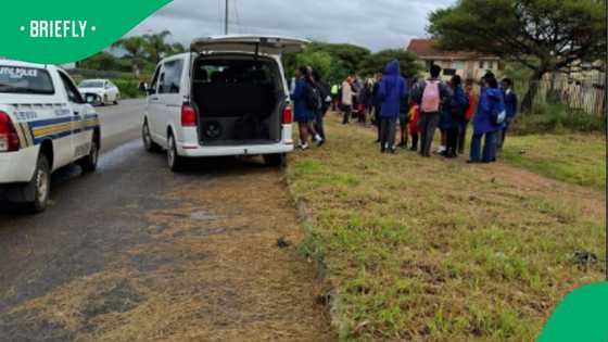 Driver flees after overloading seven-seater minibus with 22 learners