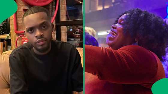 "Let her live her life bathong": Son grills mom after bumping into her at groove, SA pleads her case