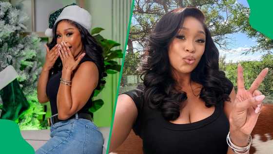 Minnie Dlamini goes bare-skinned in new IG post, SA asks: "Why share it?"