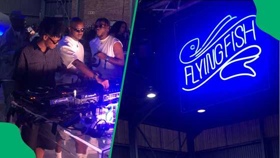 3 Men DJ at the same time during Flying Fish's Surprisngly Good Sets Concert in TikTok video