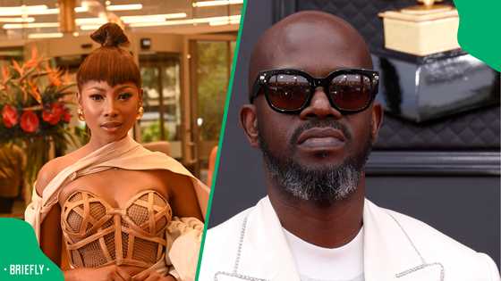Old pic of Enhle Mbali and Black Coffee during happy marriage days resurfaces online, SA reacts