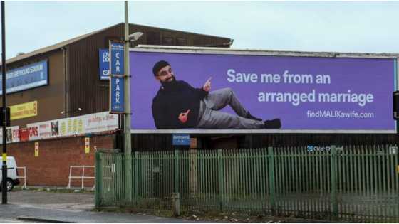 I am open to any ethnicity: Desperate 29 year old man searching for wife advertises self on giant billboards