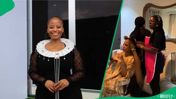 "That's how a queen does it": South African woman flies to Nigeria to get her done, Mzansi impressed