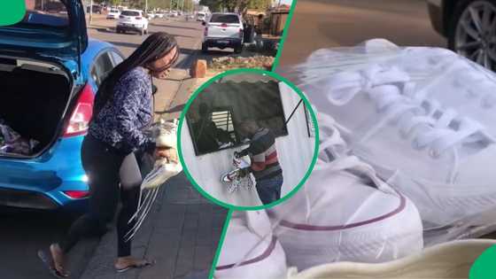 "Very impressive": Township sneaker laundry business in Mamelodi wows Mzansi