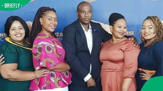 Fans heartbroken over old video of Musa Mseleku and wives in happier times: "They were once happy"