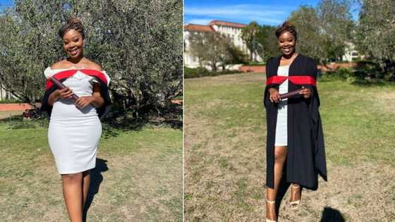 SA congratulates stunning Zizipho Gebenga on bagging BSc in Maths