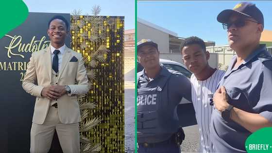 "Stay on the right path": Learner's hustle earns him respect from Mitchells Plain police, SA moved