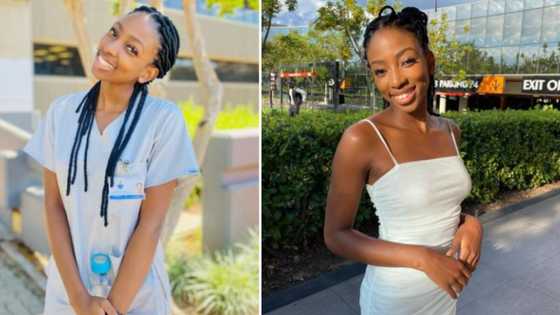 Beauty queen turned med student claims she’s “married to medicine,” Mzansi peeps love her attitude