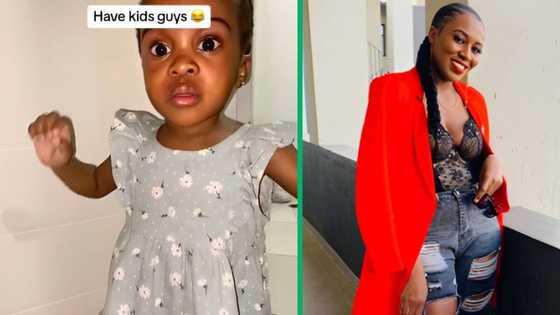 TikTok captures hilarious moment toddler locks herself in a room, parents come to the rescue