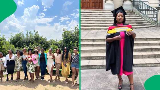 "This is so beautiful": Strangers throw a graduation celebration for lady with no friends, SA moved