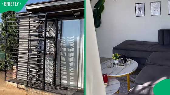 “This is absolutely stunning": Pretoria woman flaunts her luxury backyard shack in viral video
