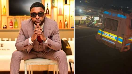 Vusi Nova survives horrific car crash in Harties, posts videos of wrecked Land Rover on Instagram