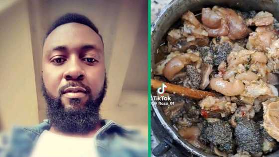 Mogodu and cow heels combo in 3-foot pot gets tongues wagging on TikTok