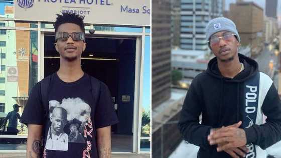 Emtee responds to accusations that he has been rapping in a fake American accent, Mzansi is in stitches