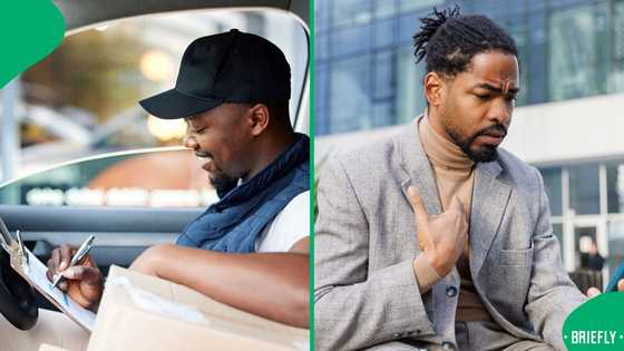 Dashcam footage of brazen thieves robbing courier delivery man goes viral, South Africans stumped