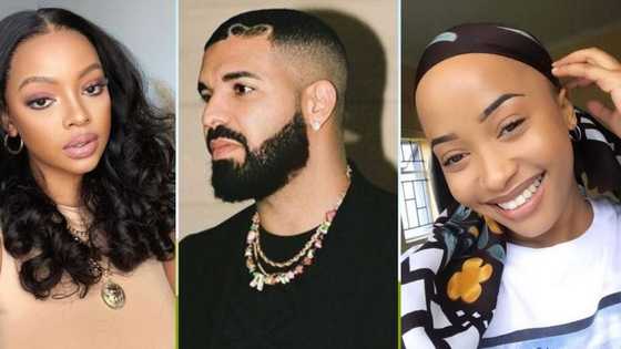 Mihlali Ndamase dragged for not getting love from her crush Drake after he gave Uncle Waffles a 2nd shoutout