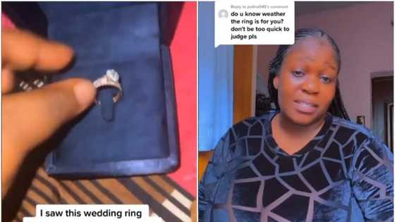 The ring might be for you: Reactions as lady shares video, says she found out fiancé is planning to dump her