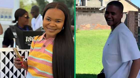 Young woman surprises sibling with car maintenance makeover in a TikTok video