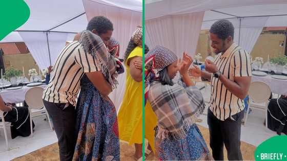 "A promise kept": Joburg woman gets emotional during lobola negotiations after 8-year relationship