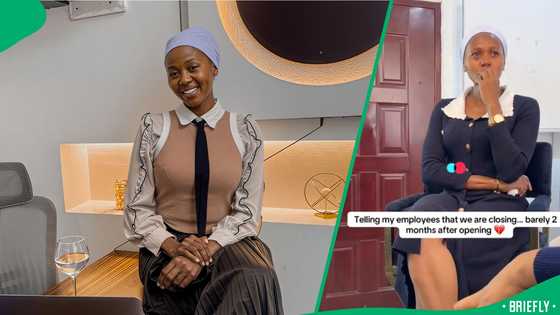 "You will rise again": Businesswoman ends employees' jobs with immediate effect, SA moved