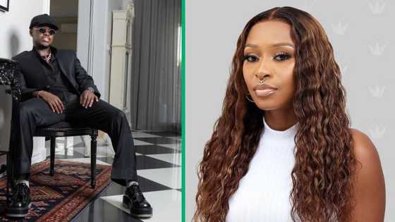 Murdah Bongz shows love to DJ Zinhle over Remy Martin partnership: "I see God’s hand within you"