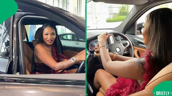 All at 23 as content creator bought luxury BMW cash and reached million-rand milestone