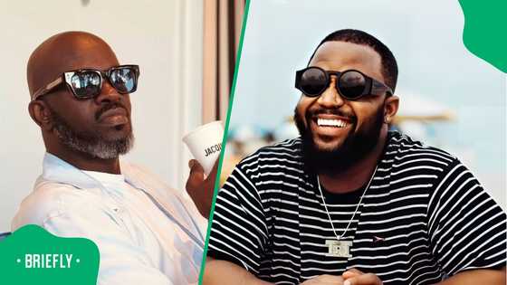 Black Coffee hails Cassper Nyovest as GOAT after Fill Up Toyota Stadium, rapper appreciates DJ