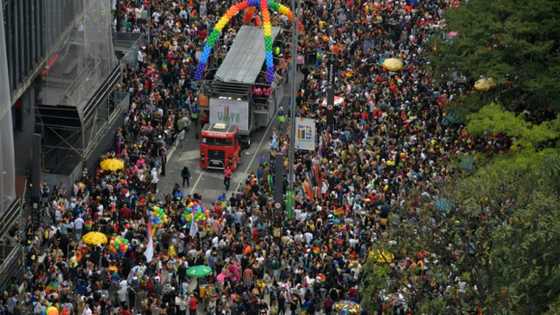 Sao Paulo's LGBTQ parade calls for Brazilians to 'vote with pride'