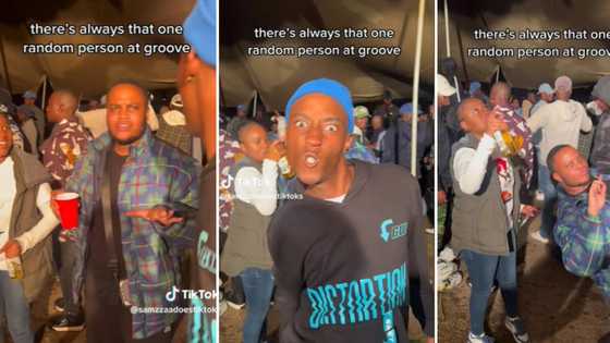 Johannesburg man shares TikTok video showing guy trolling him at groove: Mzansi thinks it’s hilarious