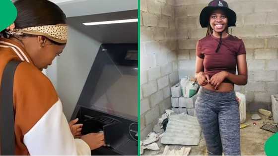 "Usebenzile sisi": 22-year-old SA woman shares step-by-step process of building cosy home