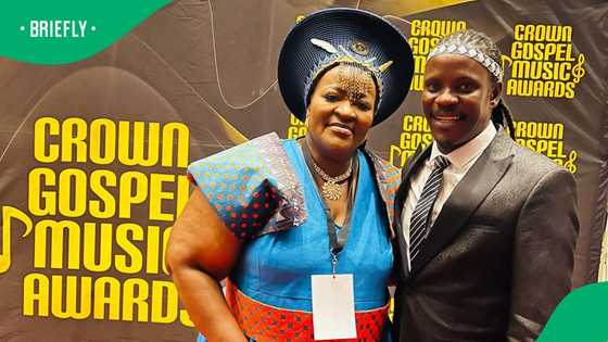 Betusile Mcinga relives night his mom, Lusanda Mcinga, was surprised with Lifetime Achievement Award