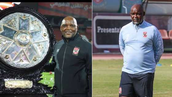 Al Ahly coach Pitso Msosimane content with reaching CAF Champions League last 8