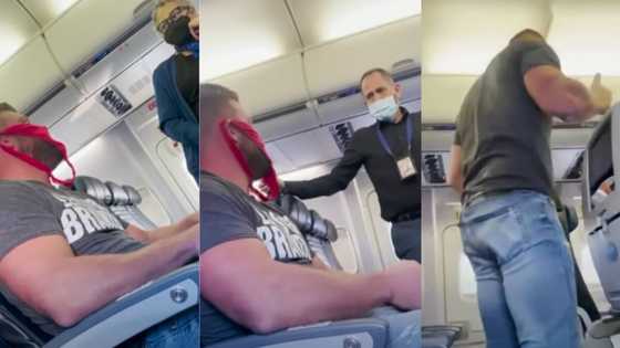 'Face covering': Man kicked off airplane for wearing ladies underwear as a mask