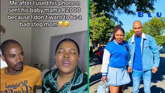 Woman uses her man's phone to send R2 000 child support to his baby mama in hilarious TikTok video