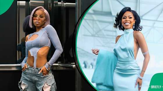 Anele Zondo shares daughter Moä's face for the 1st time on her birthday, SA reacts to her cuteness