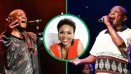 Leleti Khumalo's fan throws shade at Mbongeni Ngema's death, leaving netizens unimpressed